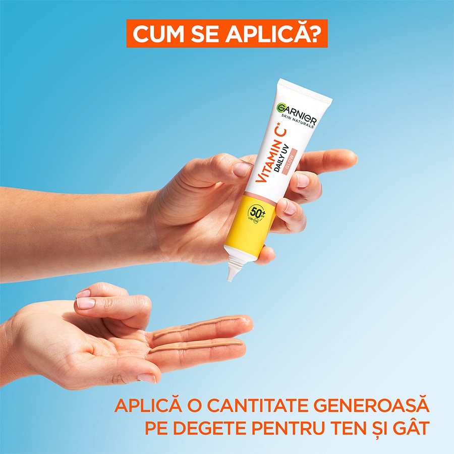 G Skin Nat Vitamin C Daily UV Brightening Fluid Glow SPF 50+