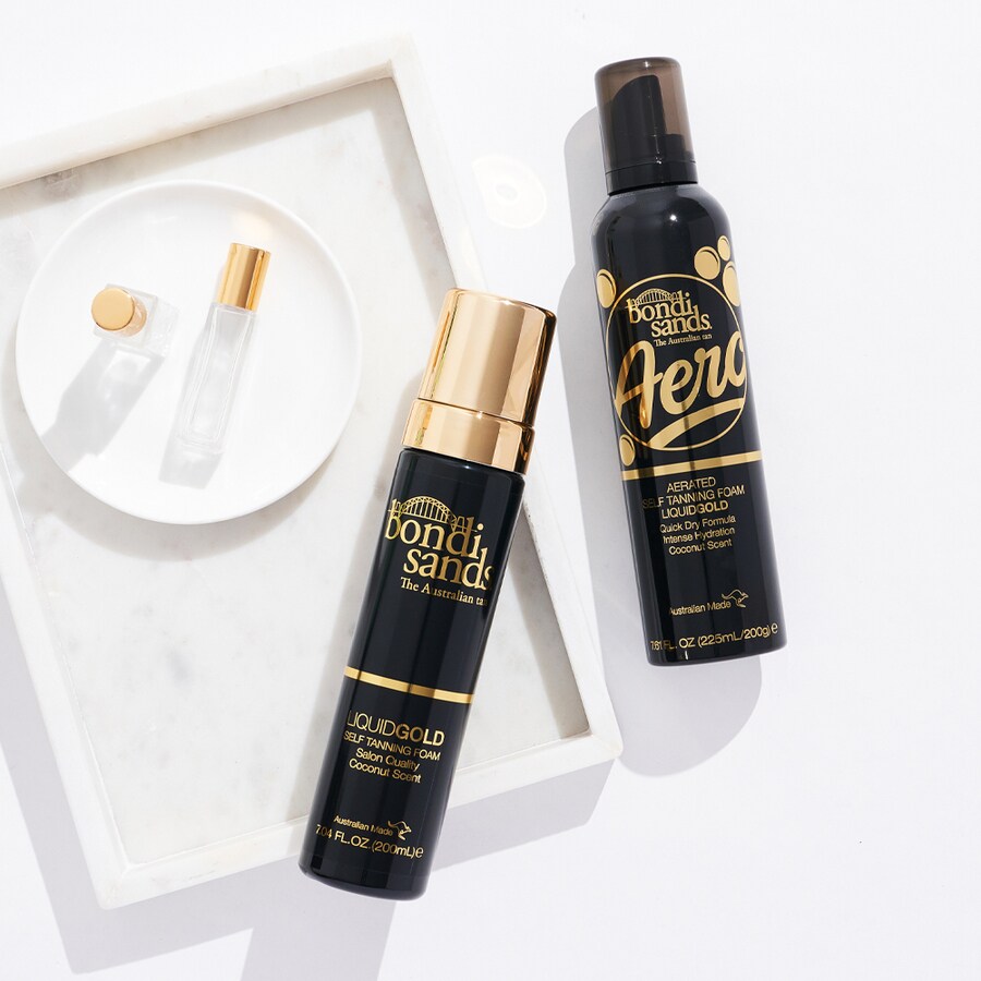 Aerated Self Tanning Foam Liquid Gold