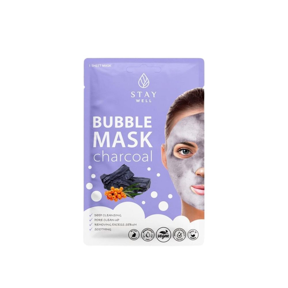 Deep Cleansing Bubble Mask – Charcoal