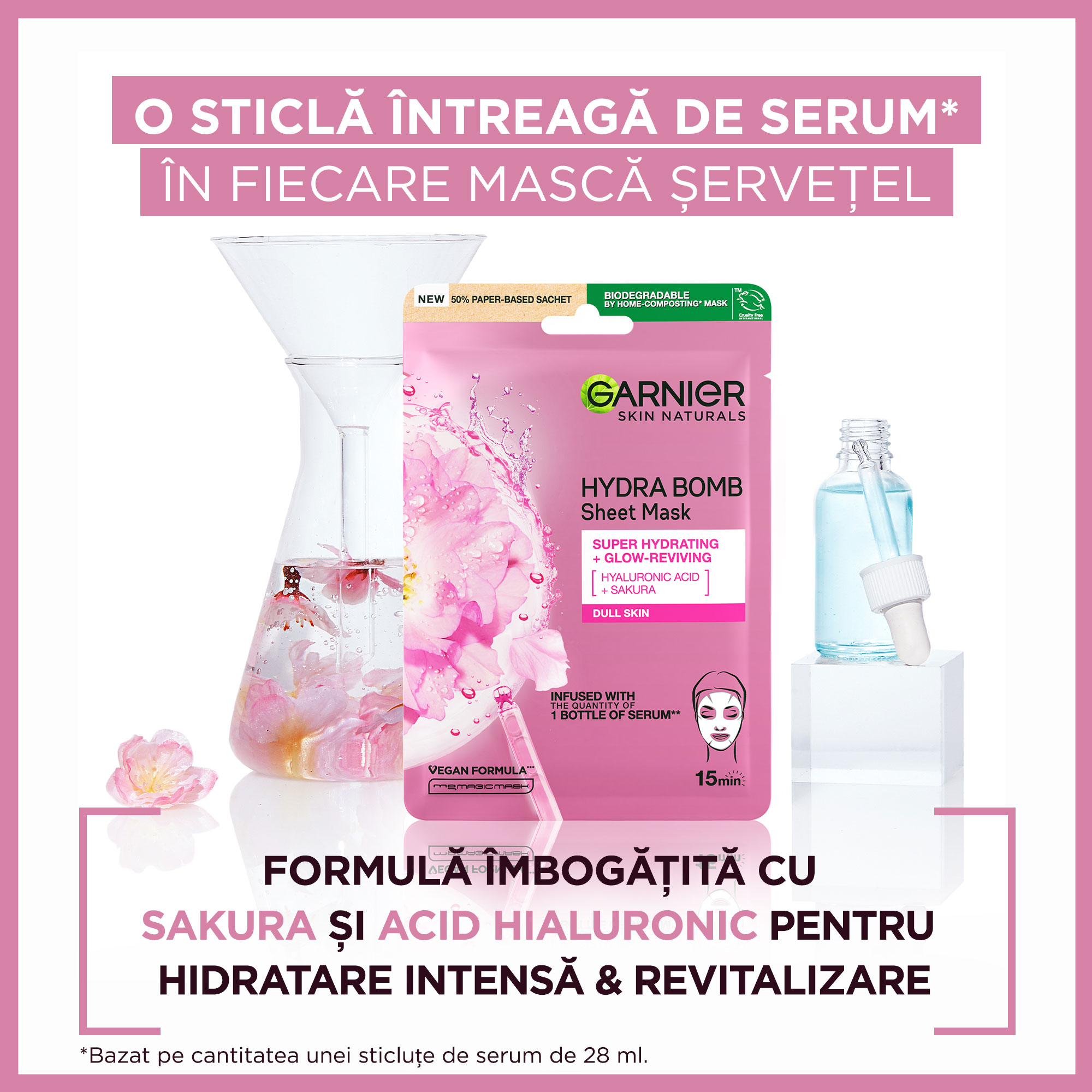 Hydra Bomb Sheet Mask Sakura