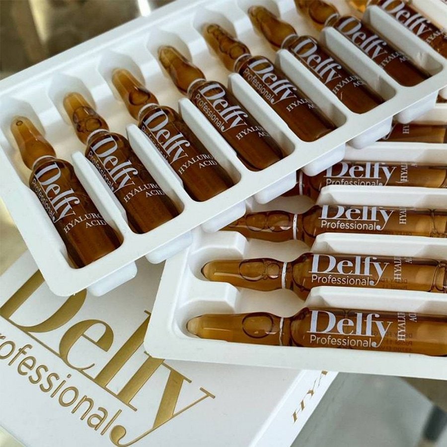Delfy Cosmetics 10 Hyaluronic Acid Ampoules online la DOUGLAS