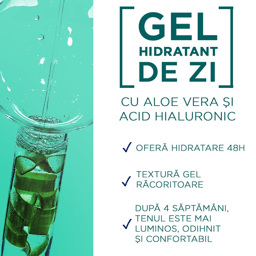 Gel Hidratant cu Aloe Vera