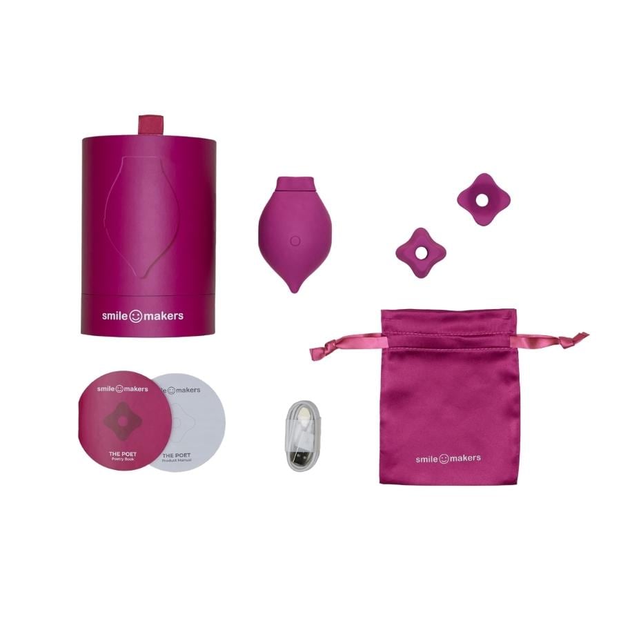 The Poet Powerful Suction Vibrator