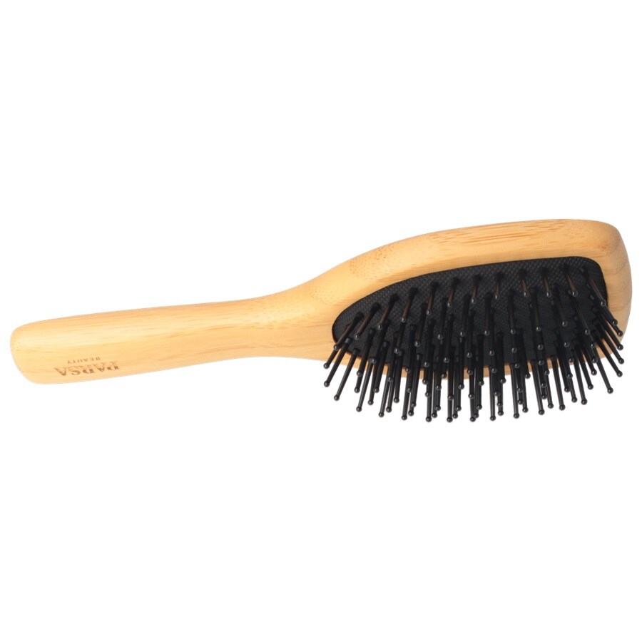 Bamboo Brush with Plastic Bristles
