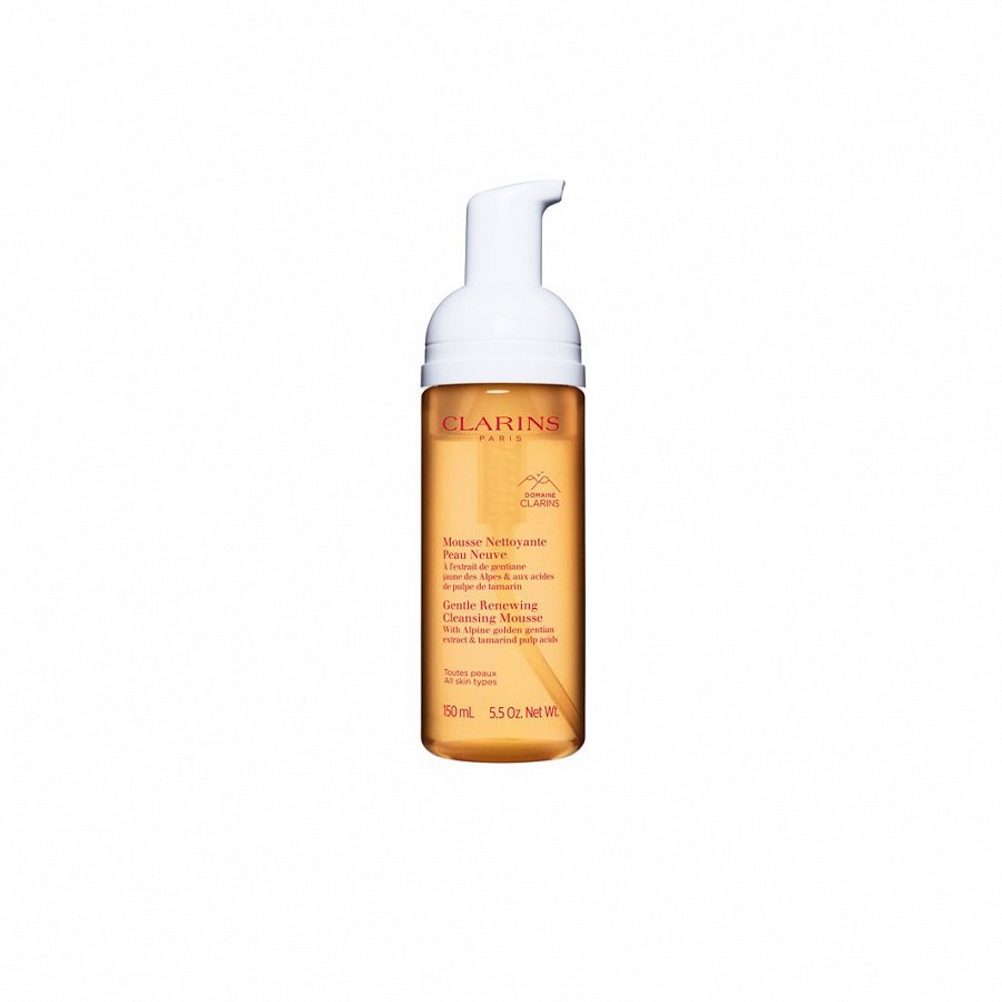 Gentle Renewing Cleansing Mousse Foaming Texture