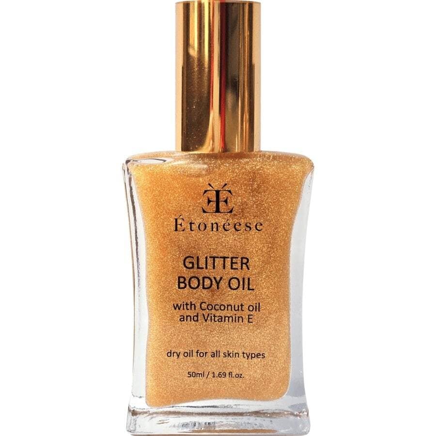 Dry Body Oil with Gold Particles Gold