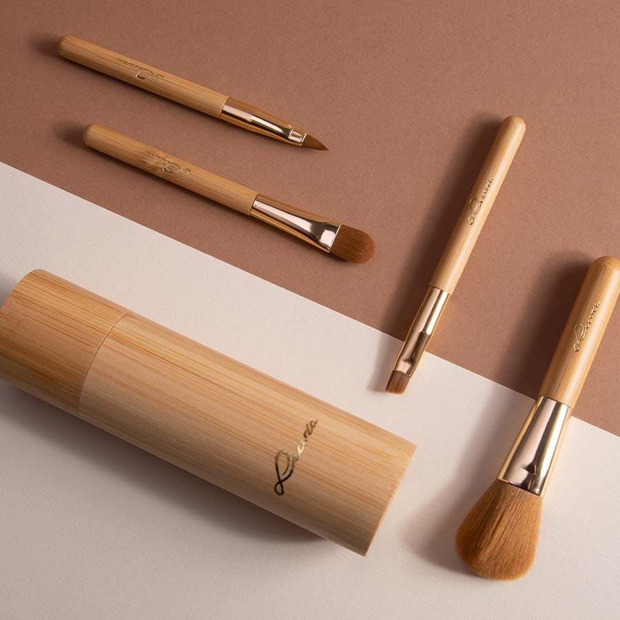 Brushes Travel Set Bamboo