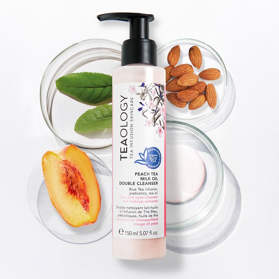 Peach Tea Milk-Oil Double Cleanser