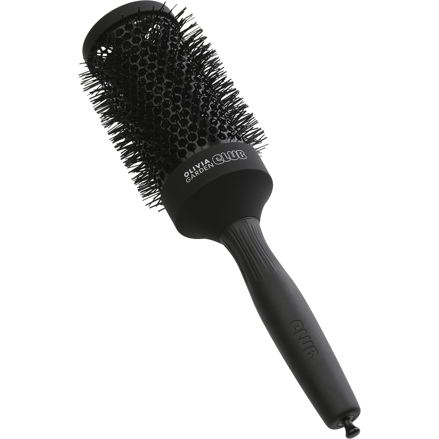 THE GLOW - Blowout Ceramic Round Brush ​Black L