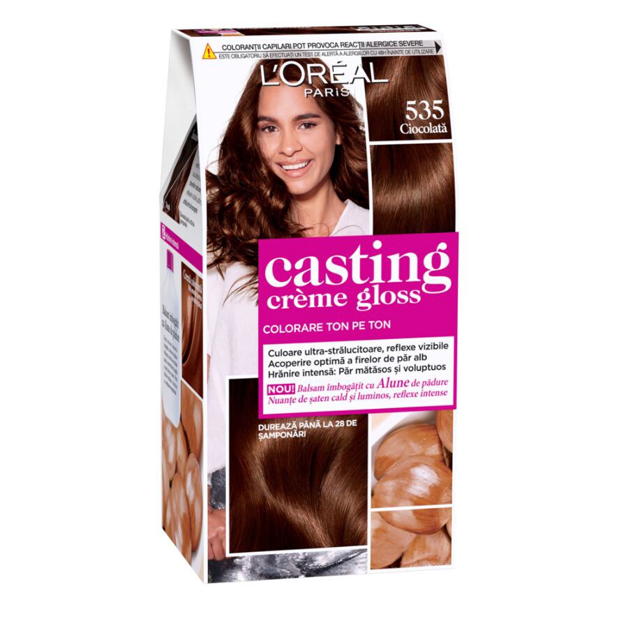 Vopsea de par permanenta cu amoniac Casting Creme Gloss