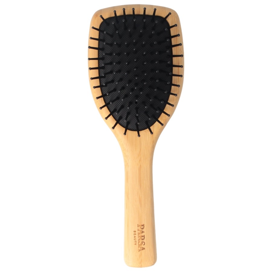 Bamboo Brush with Plastic Bristles