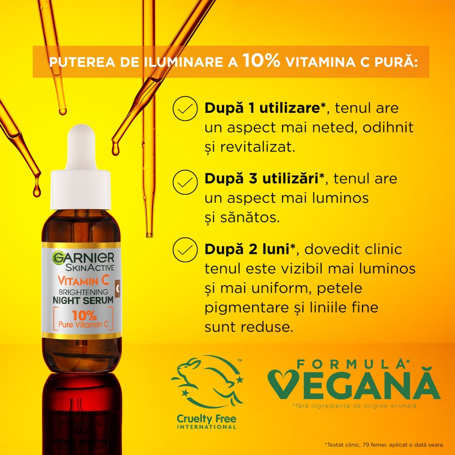 Skin Naturals cu Vitamina C Pura
