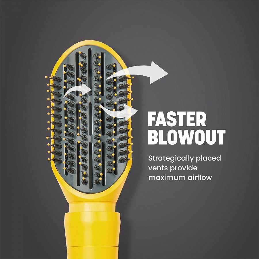 The Triple Shot Interchangeable Blow-Dryer Brush