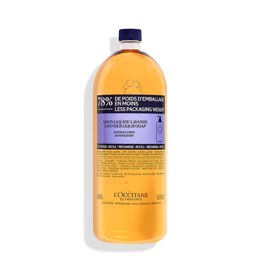 Shea Butter Body & Hand Liquid Soap Lavender