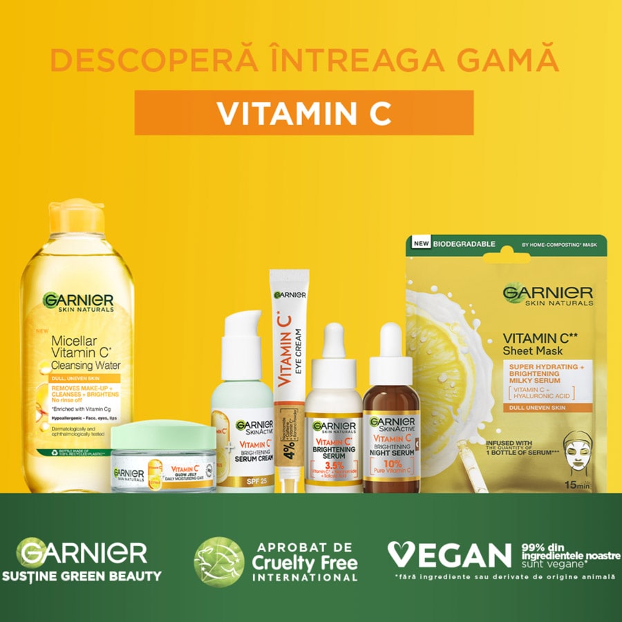 Skin Naturals cu Vitamina C Pura