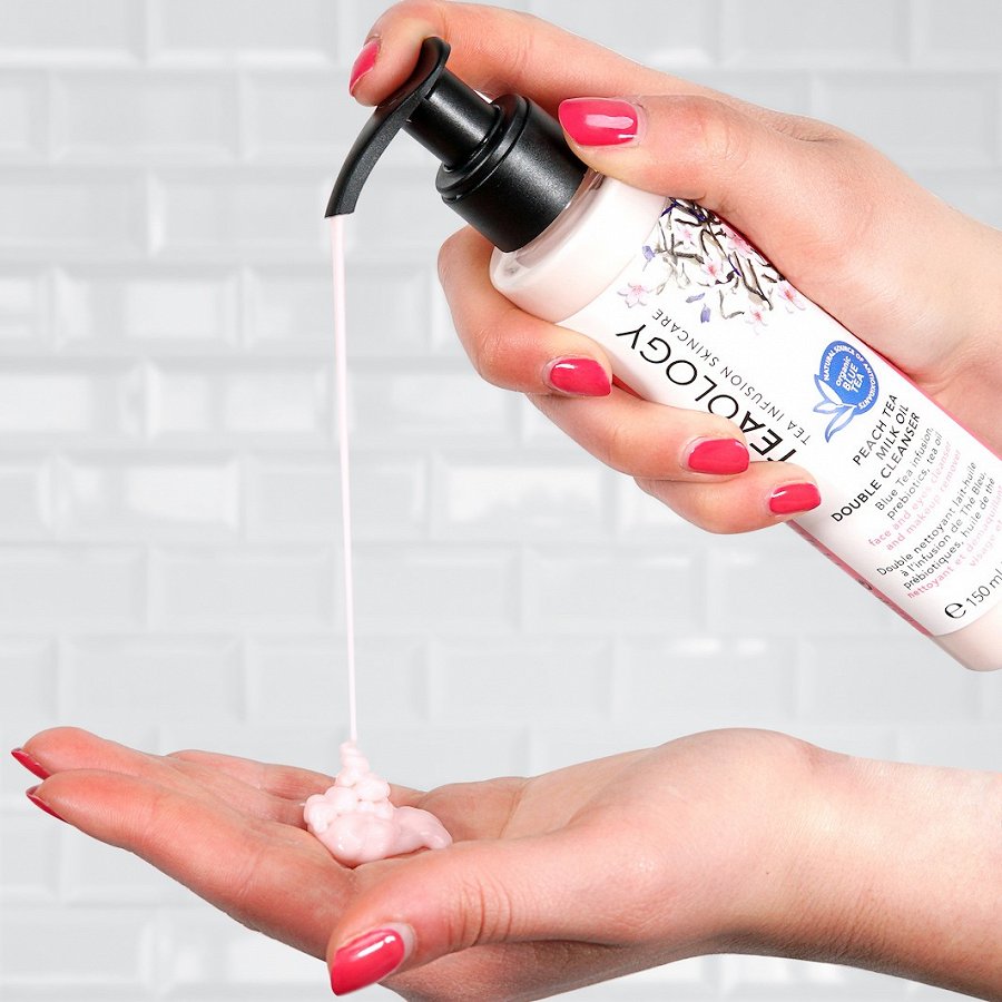 Peach Tea Milk-Oil Double Cleanser