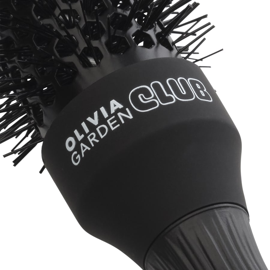 THE GLOW - Blowout Ceramic Round Brush Black S