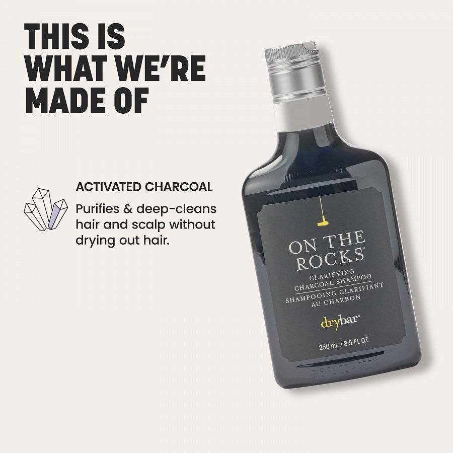 On The Rocks Clarifying Charcoal Shampoo