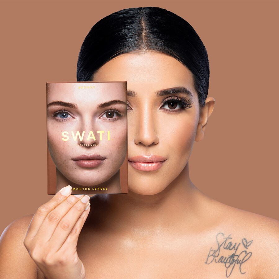 Coloured Lenses Bronze for 6 Months