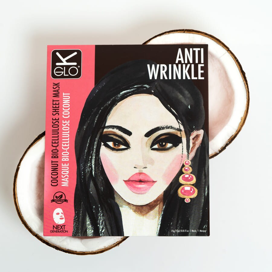 Anti-Wrinkle Coconut Bio-Cellulose Sheet Mask