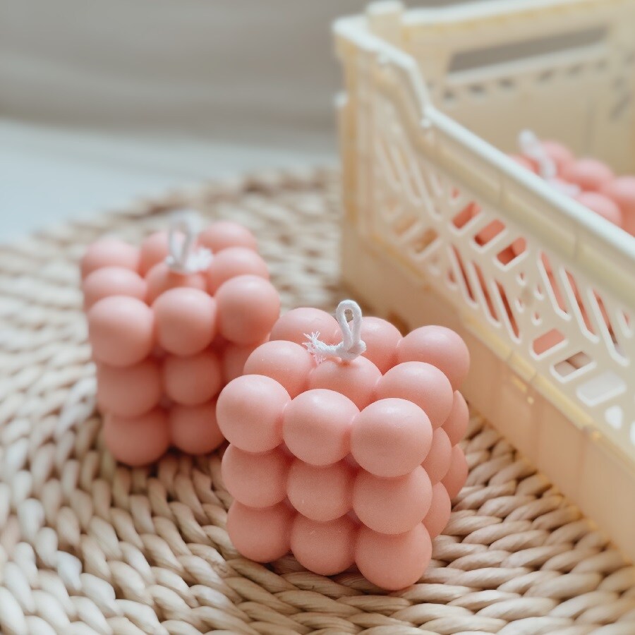 Lumanare Decorativa Cub