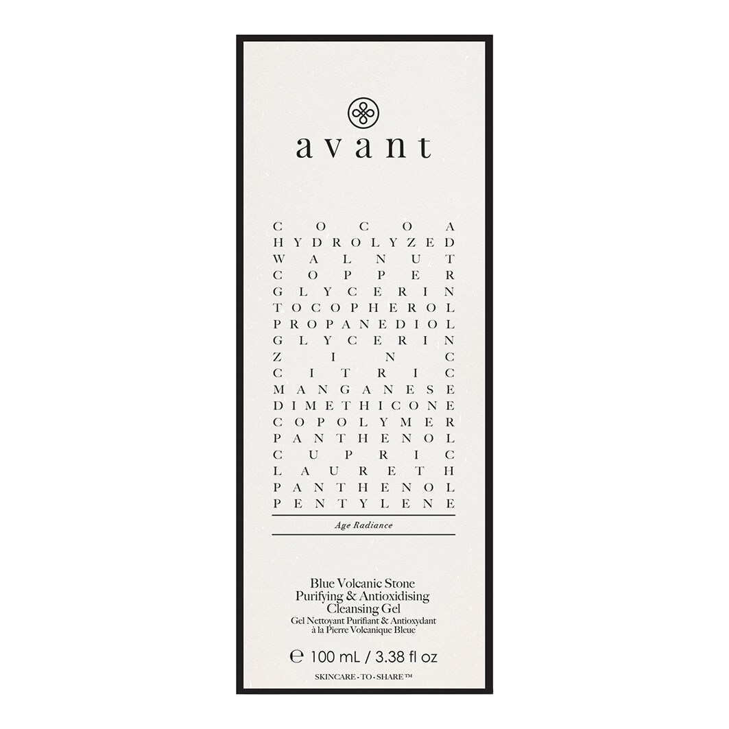 Blue Volcanic Stone Purifying & Antioxydising Cleansing Gel