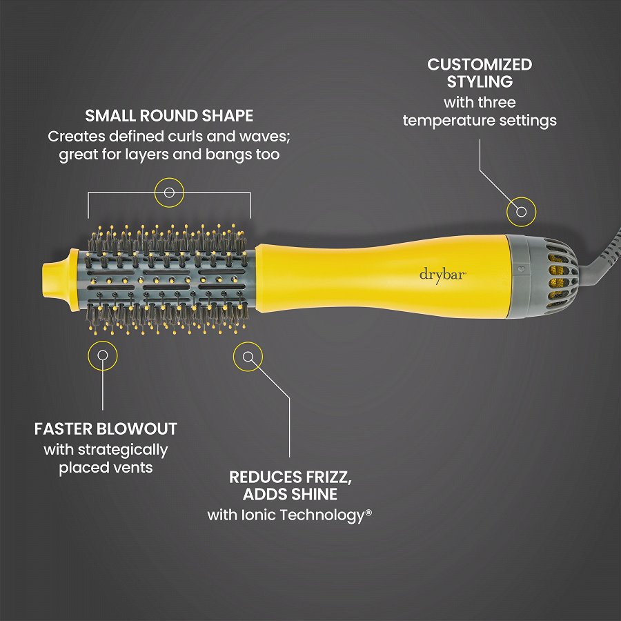 Half Shot Round Blow-Dryer Brush