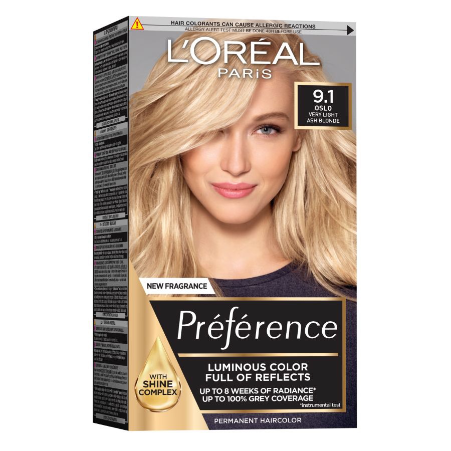 Vopsea de par permanenta cu amoniac Preference