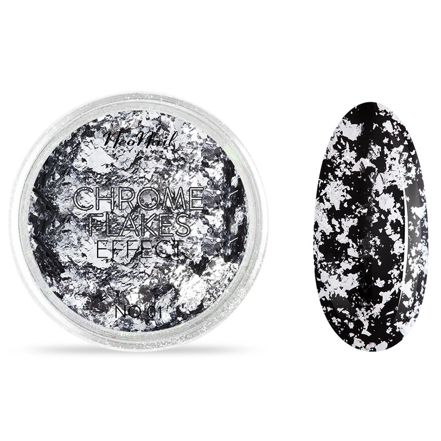 Chrome Flakes Effect