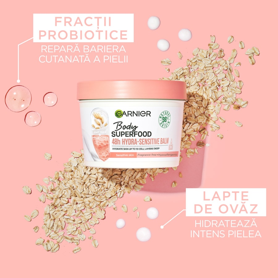 Body Superfood Lapte de ovaz & Fractii Probiotice