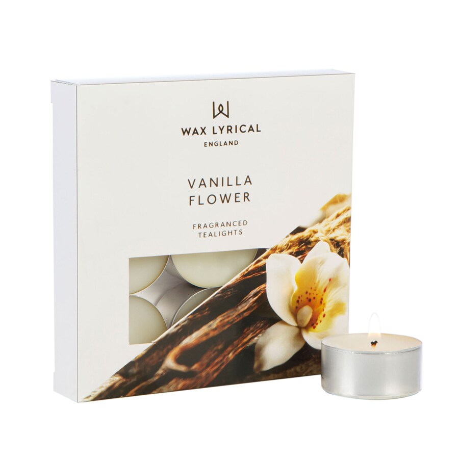 Tealights Vanilla Flower