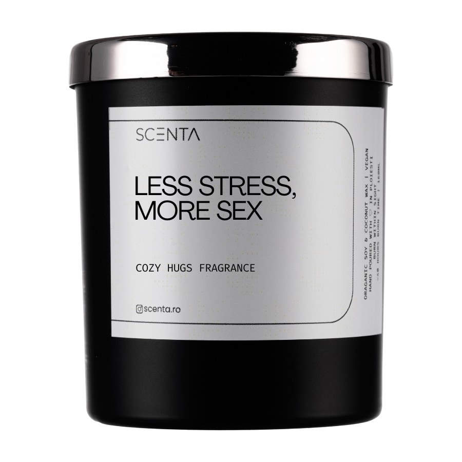 Less stress. more sex