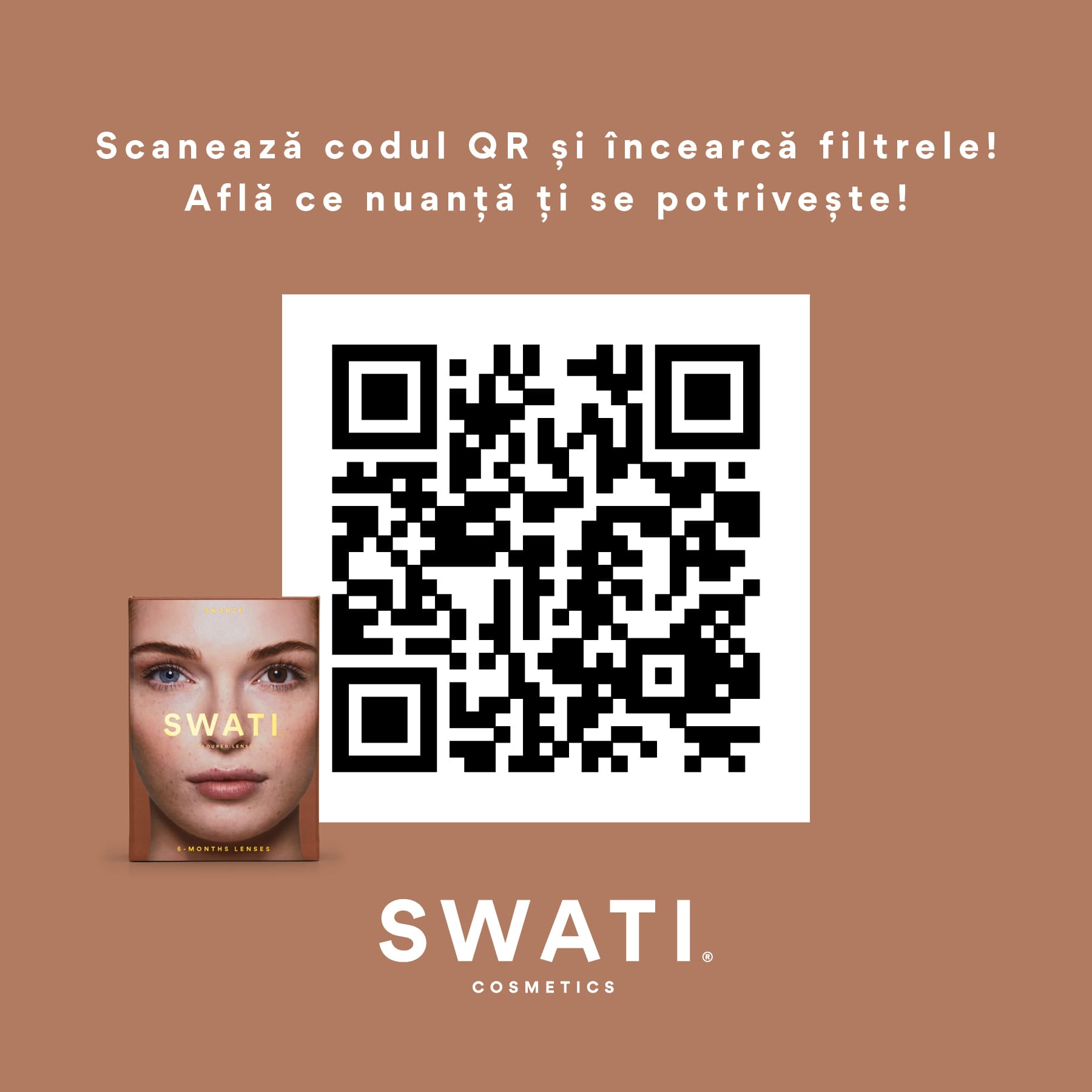 Coloured Lenses Bronze for 6 Months