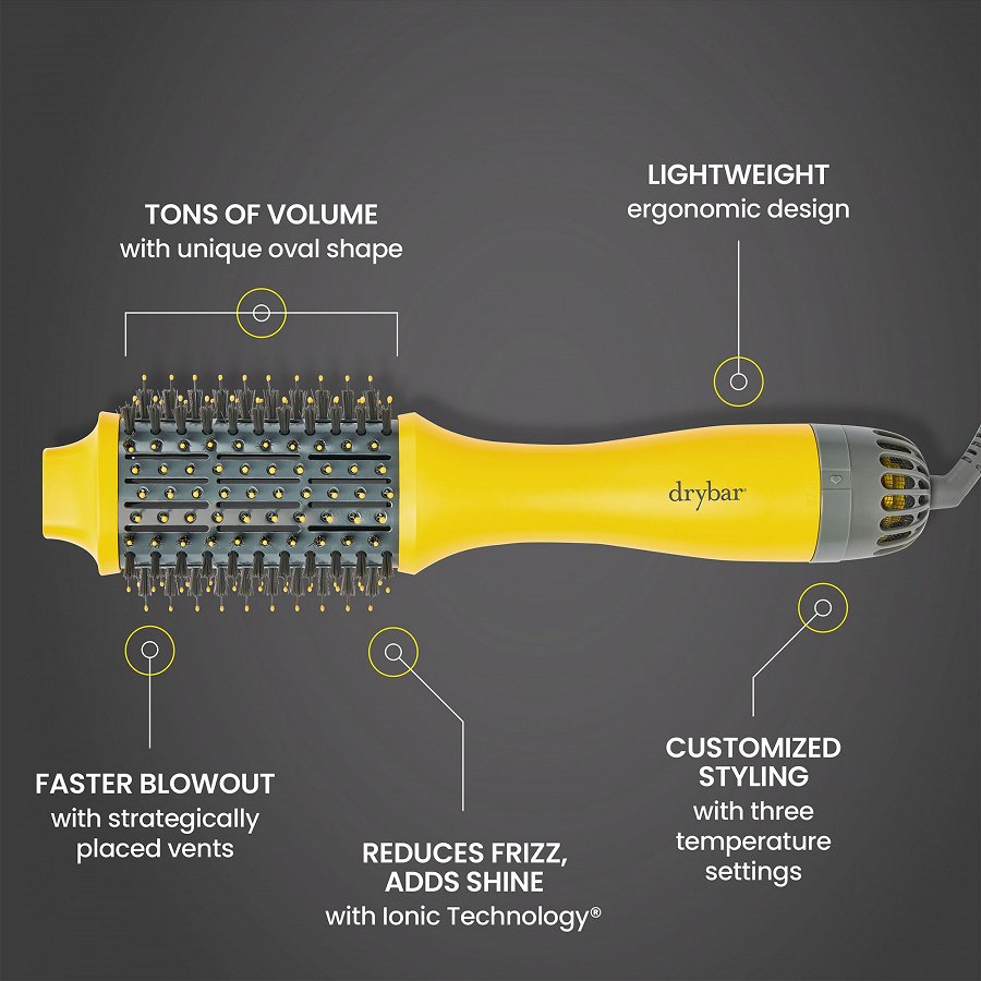 The Double Shot Oval Blow-Dryer Brush