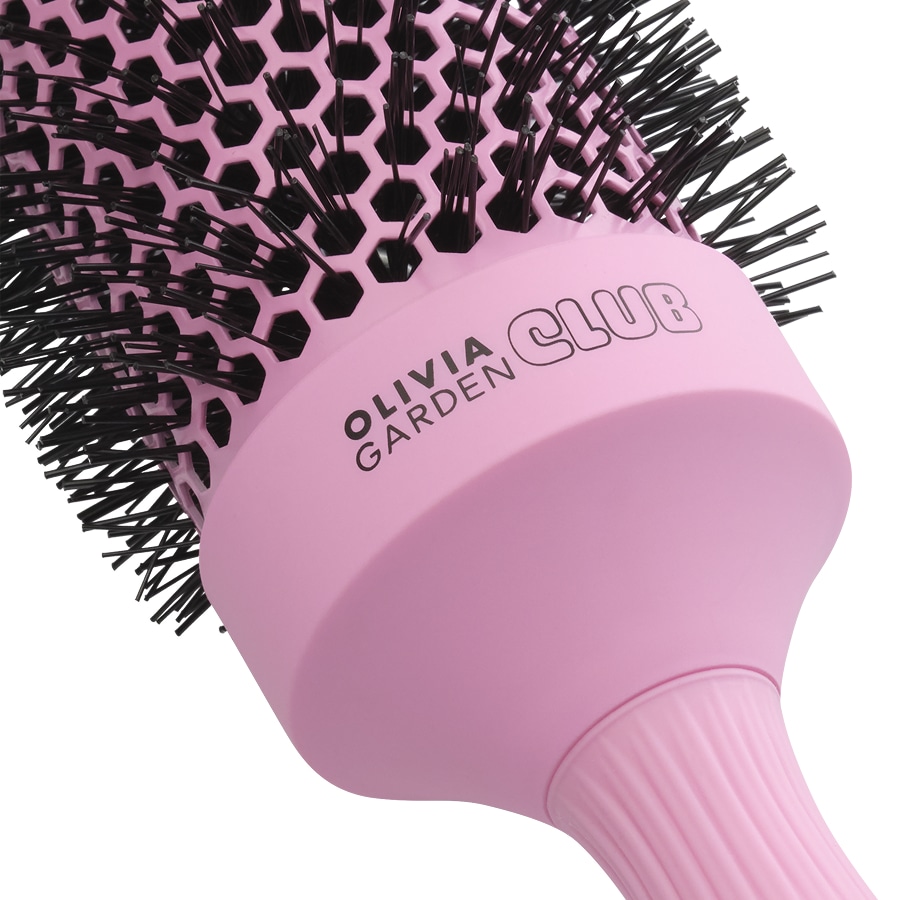 THE GLOW - Blowout Ceramic Round Brush Pink L