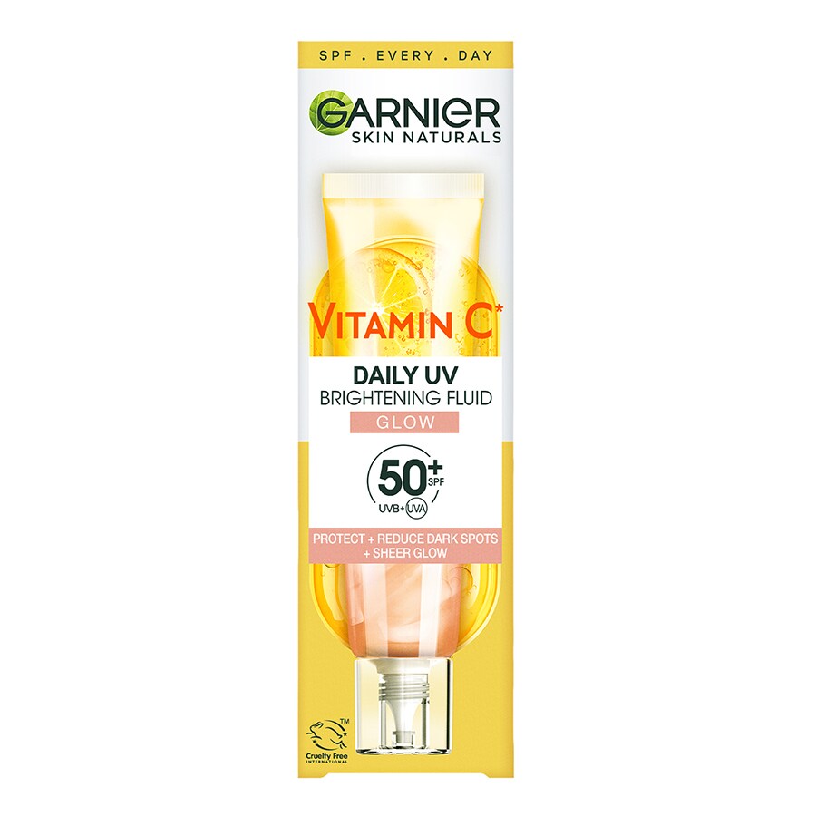 G Skin Nat Vitamin C Daily UV Brightening Fluid Glow SPF 50+