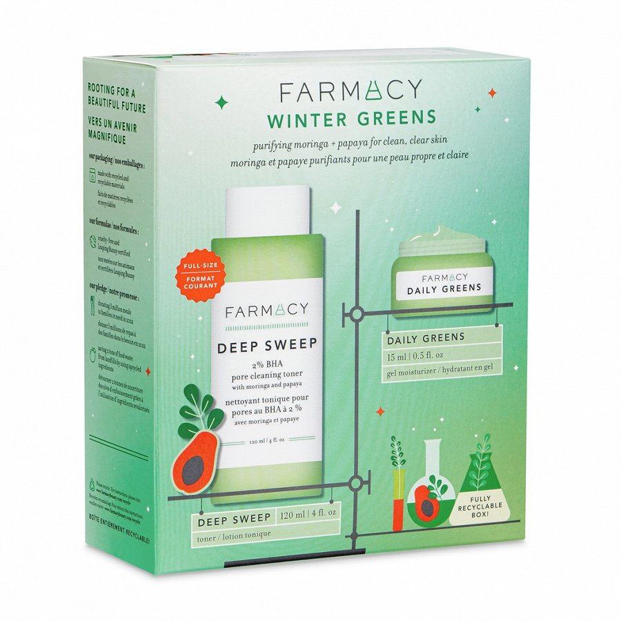 Winter Greens Duo Skincare Gift Set