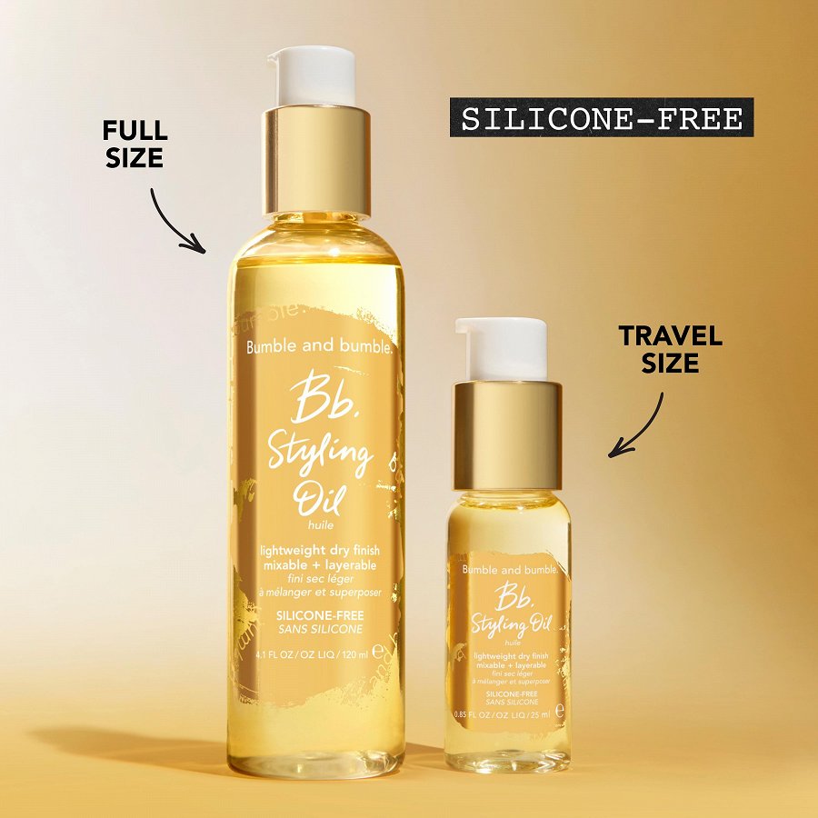 Styling Oil Lightweight Hair Oil with Heat Protectant