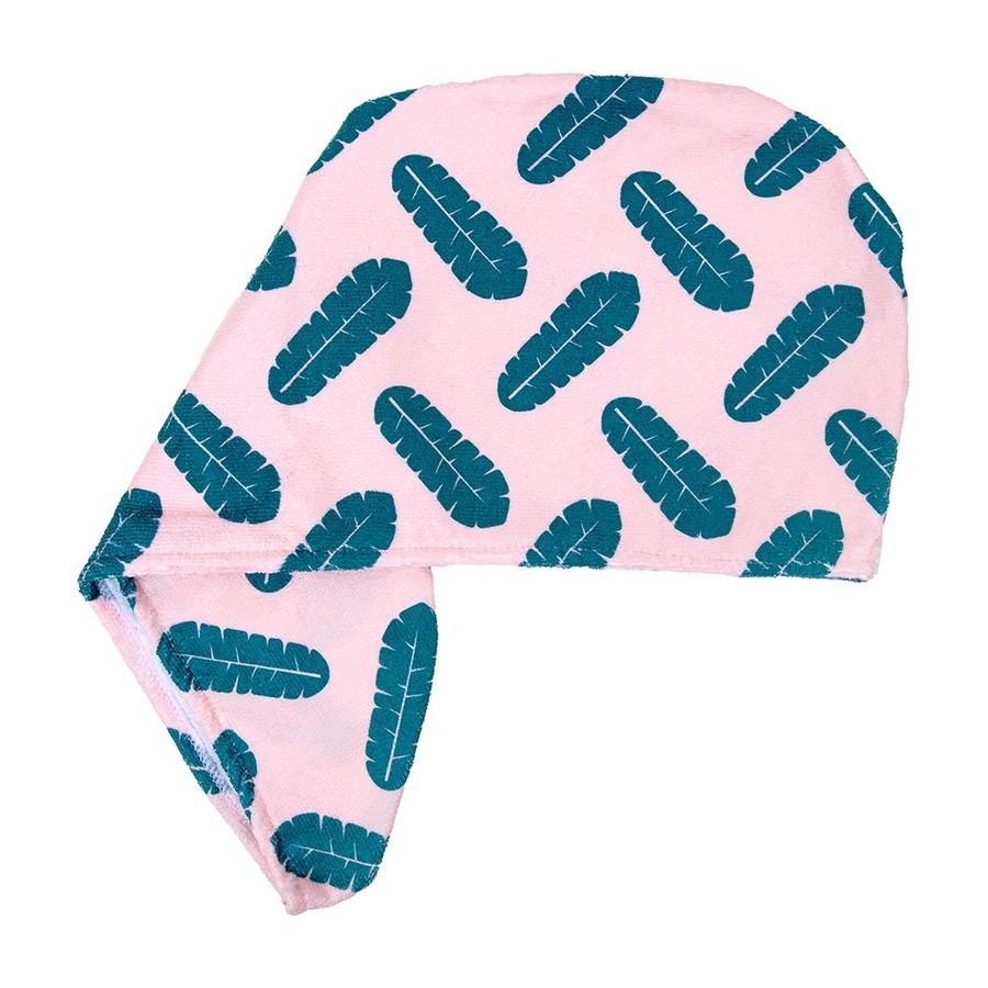 Leaf Towel Hair Wrap Leaf