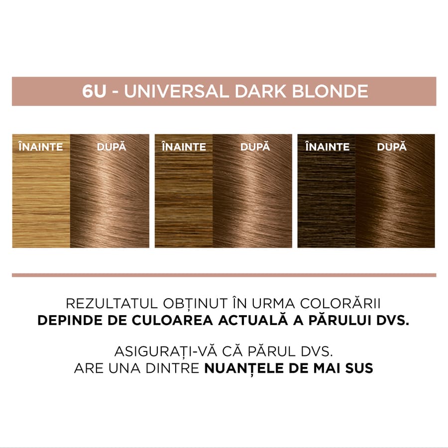 Vopsea de par permanenta fara amoniac Excellence Universal Nudes