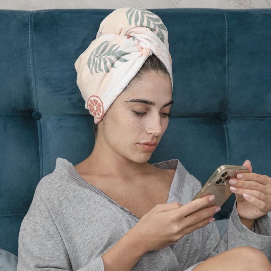 Hair Towel Cinnamon Seasons