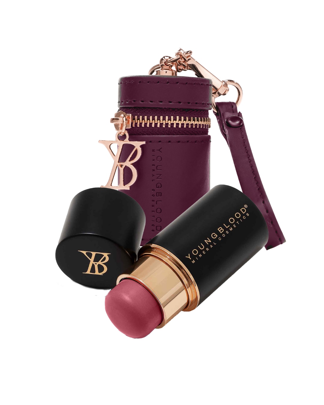 Mini Blush and Bag Charm