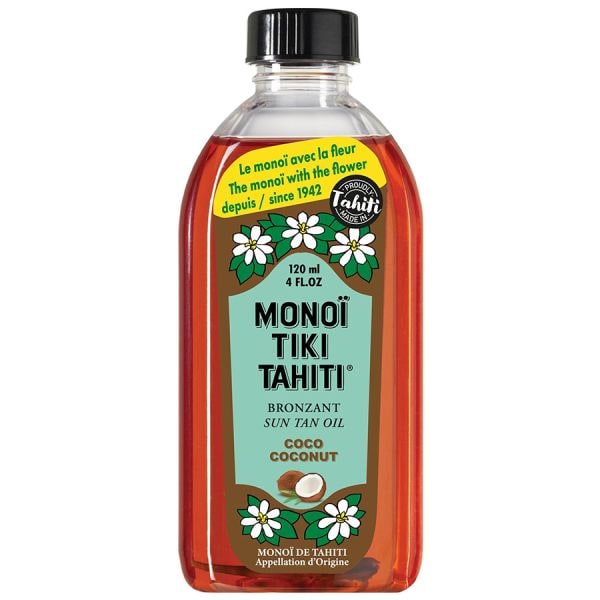 Tiki Tahiti Monoi Tiki Coconut Suntan Oil SPF3  Ulei 120 ml