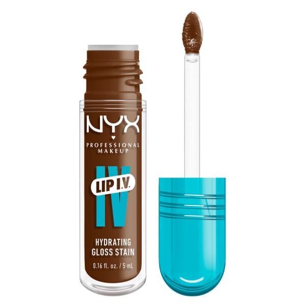 NYX Professional Makeup Hydrating Gloss Serum Lip I.V. Cocoa Quench! Lip Gloss 5 ml