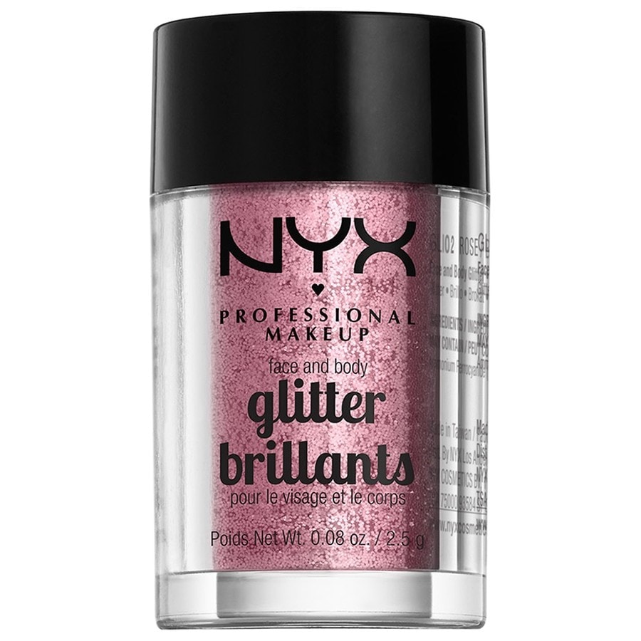 NYX Professional Makeup Face & Body Glitter Rose Sclipici Fata & Corp 2.5 g