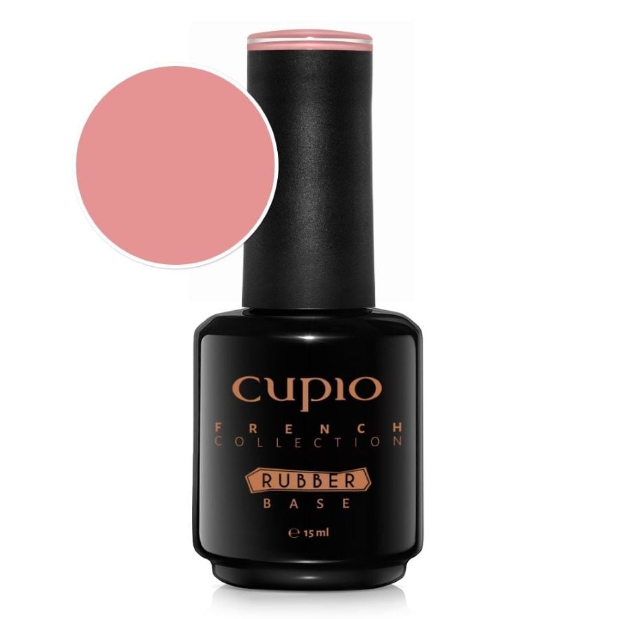 Cupio Rubber Base French Collection Rose Base Coat 15 ml
