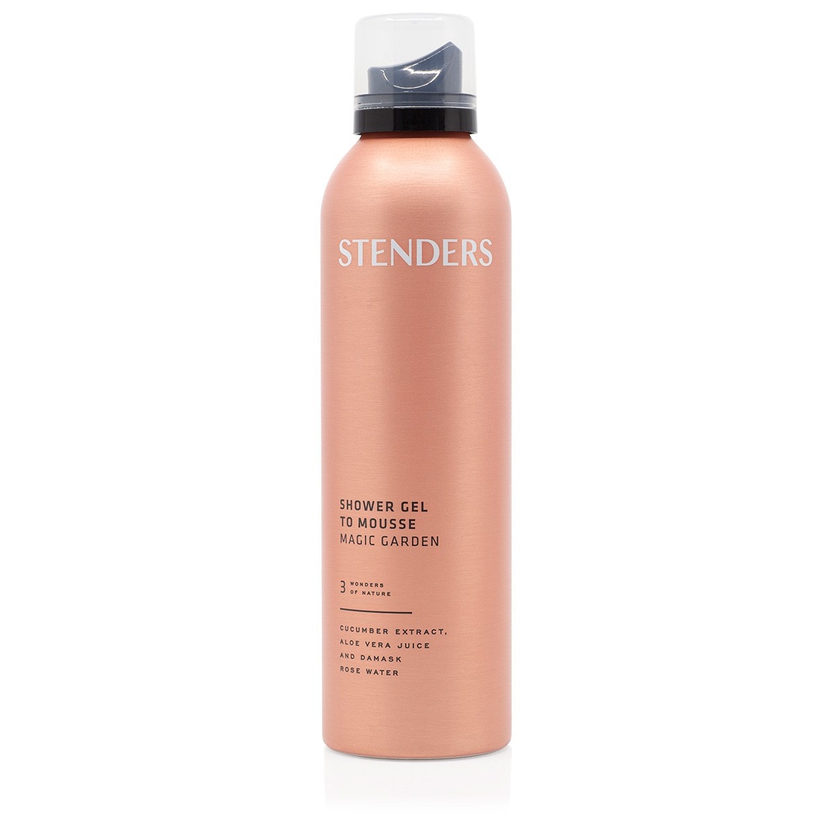 Stenders Shower Gel To Mousse  Magic Garden  Gel Dus 200 ml