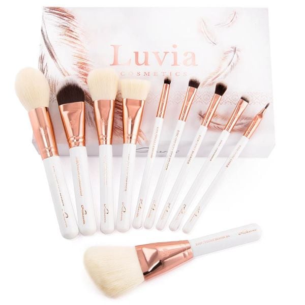 Luvia Cosmetics Expansion Set - Feather White  Set Pensule 1 Bucată