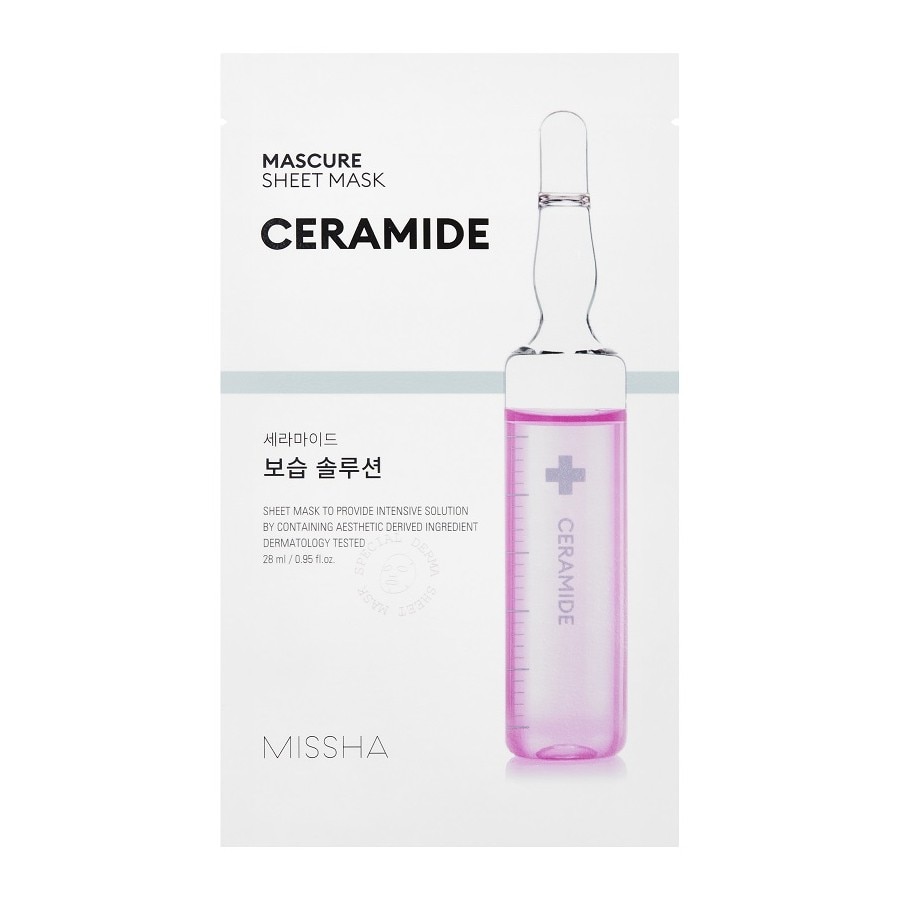 Missha Mascure Moisture Barrier Solution Sheet Mask Ceramide  Masca Fata 28 ml