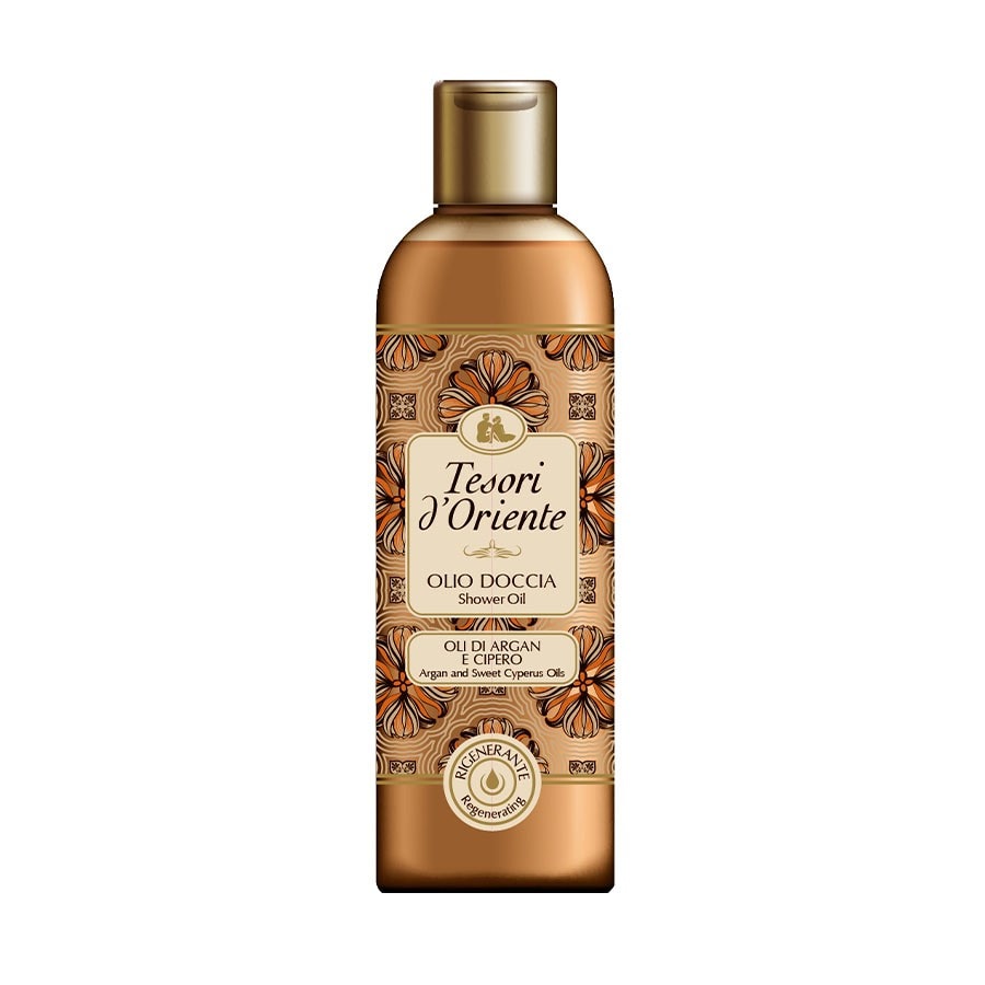 Tesori d'Oriente Shower Oil With Argan Oil  Ulei Dus 250 ml